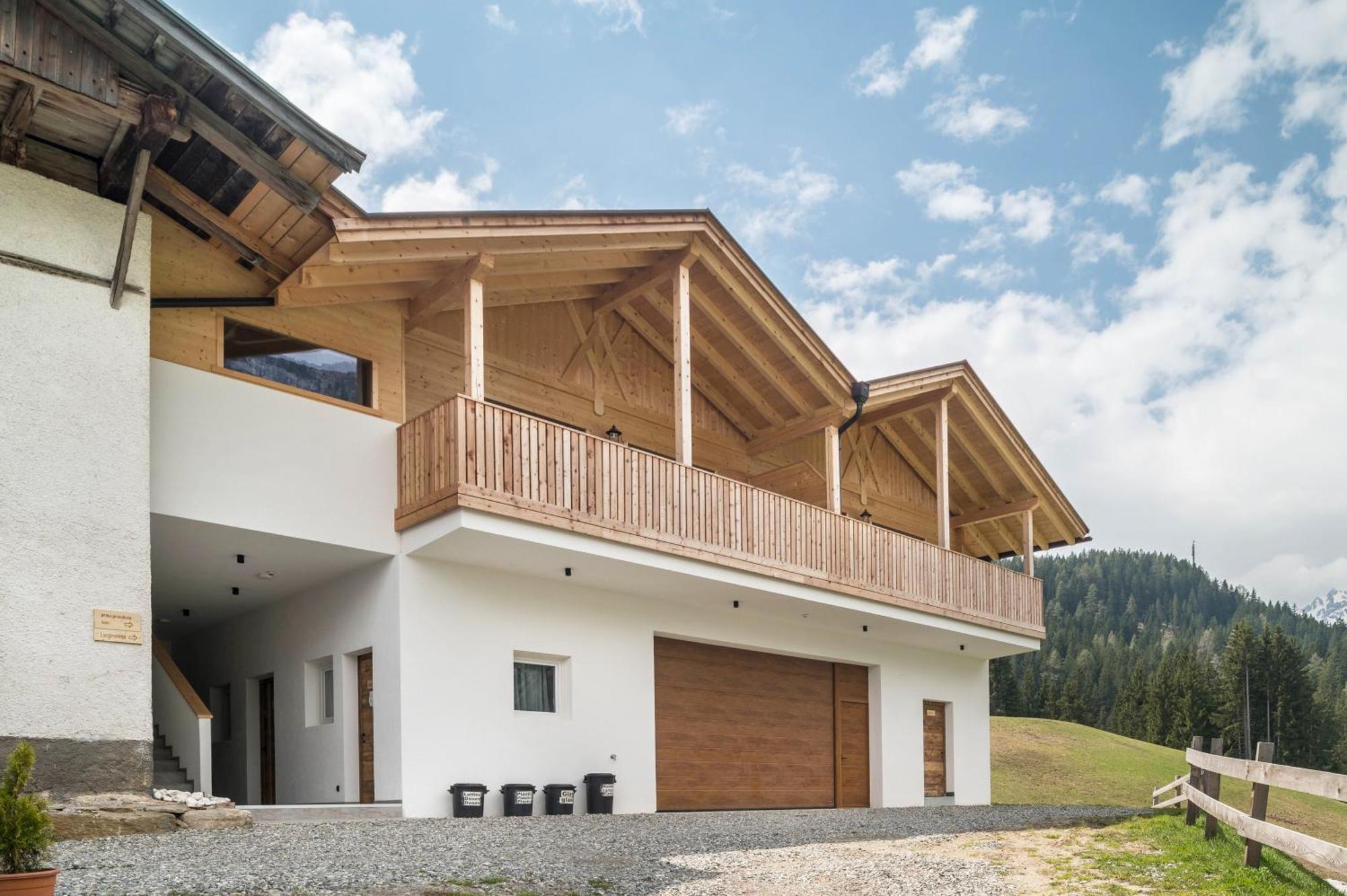 רצ'ינס Blosegghof Bergchalets Waldblick מראה חיצוני תמונה