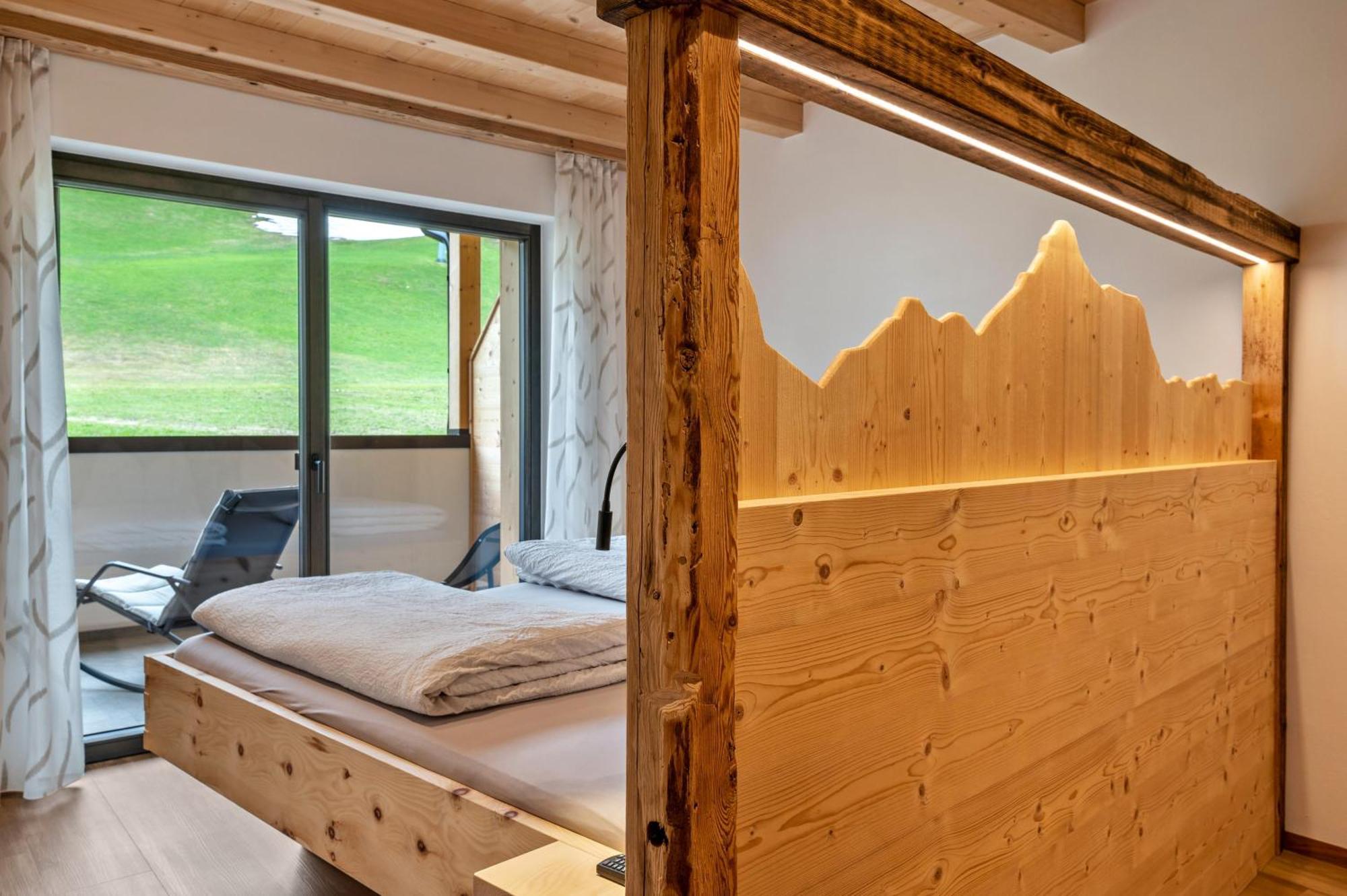רצ'ינס Blosegghof Bergchalets Waldblick מראה חיצוני תמונה