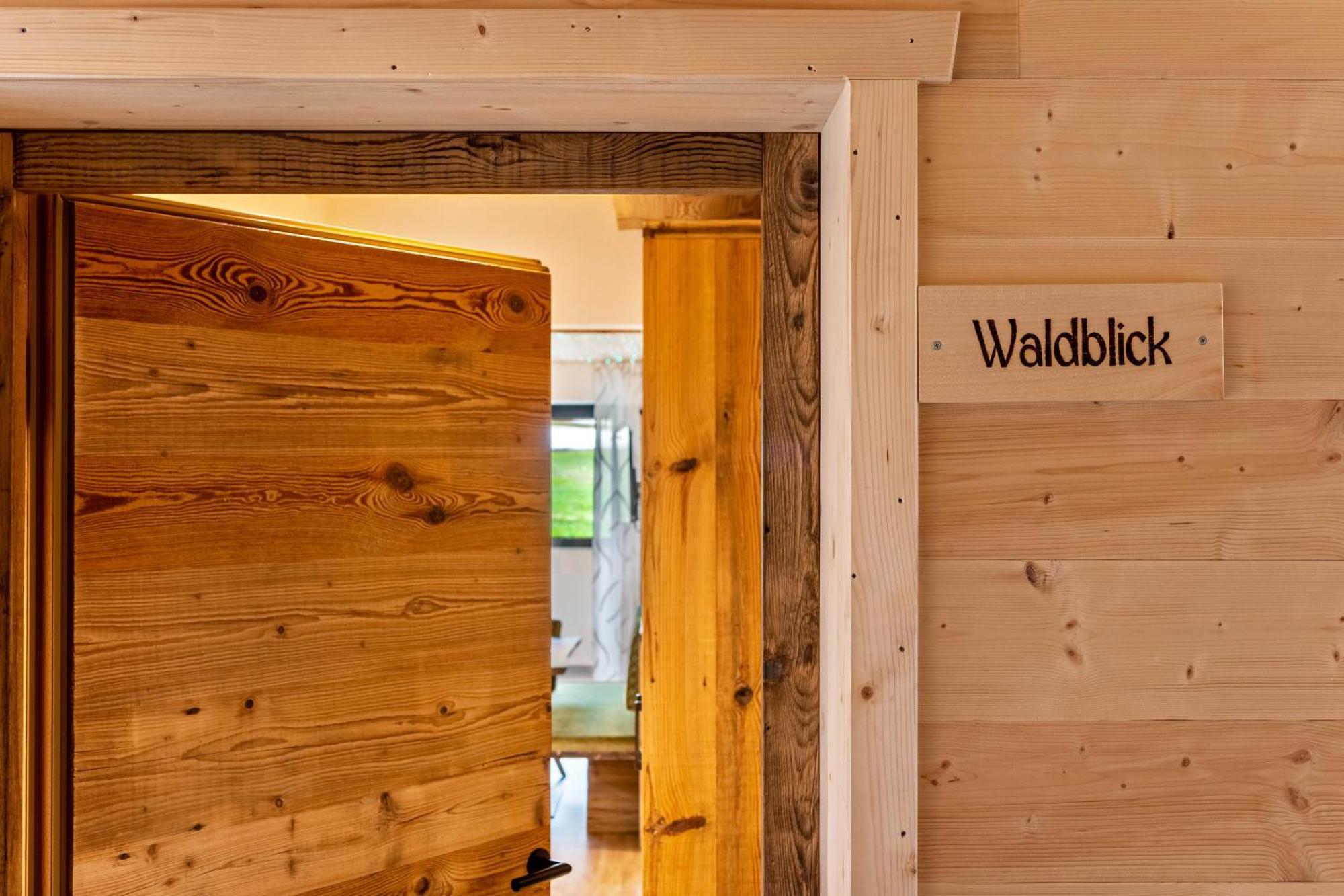רצ'ינס Blosegghof Bergchalets Waldblick מראה חיצוני תמונה