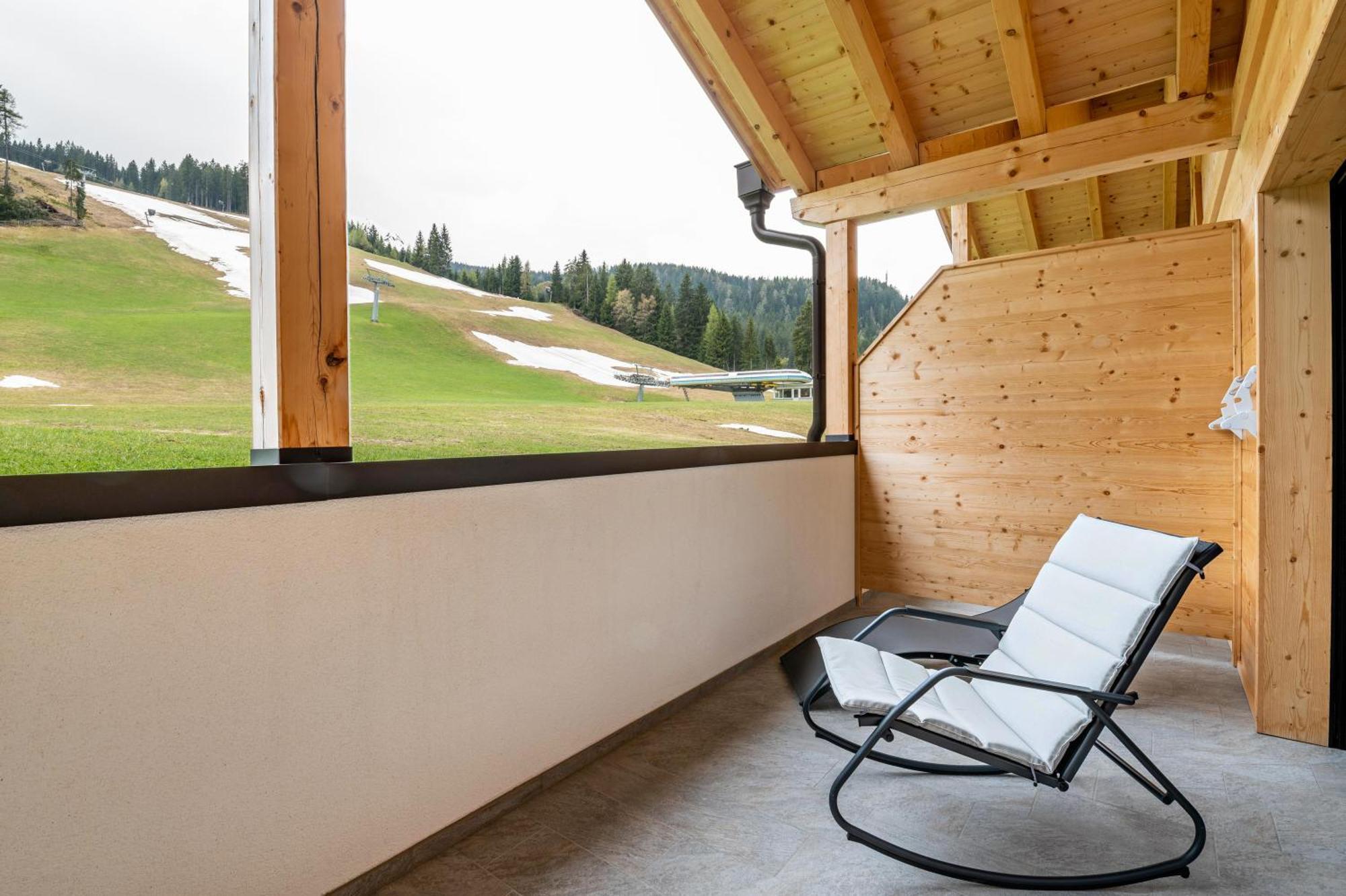 רצ'ינס Blosegghof Bergchalets Waldblick מראה חיצוני תמונה